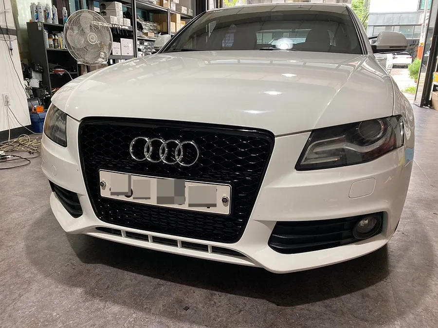 Audi A4 B8 body kit - Audi A4 B8 Body Kit Installation Review photo 8