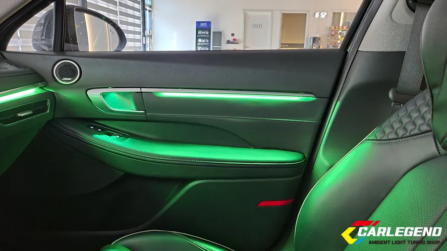 Hyundai Sonata DN8 ambient lighting - Hyundai Sonata Ambient Lighting Review: Premium Interior LEDs photo 5