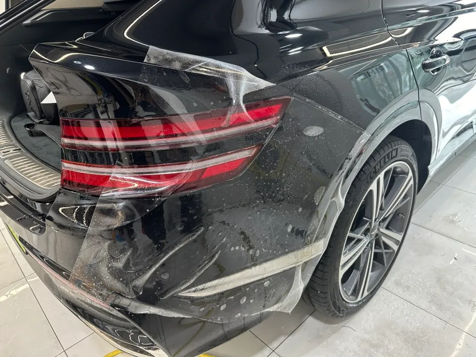 Genesis GV80 Coupe PPF施工事例|韓国での実例紹介 施工写真 2-3