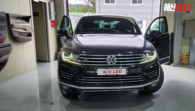 Volkswagen Touareg lighting upgrade - Volkswagen Touareg Lighting Upgrade Installation Review — Cost photo 3