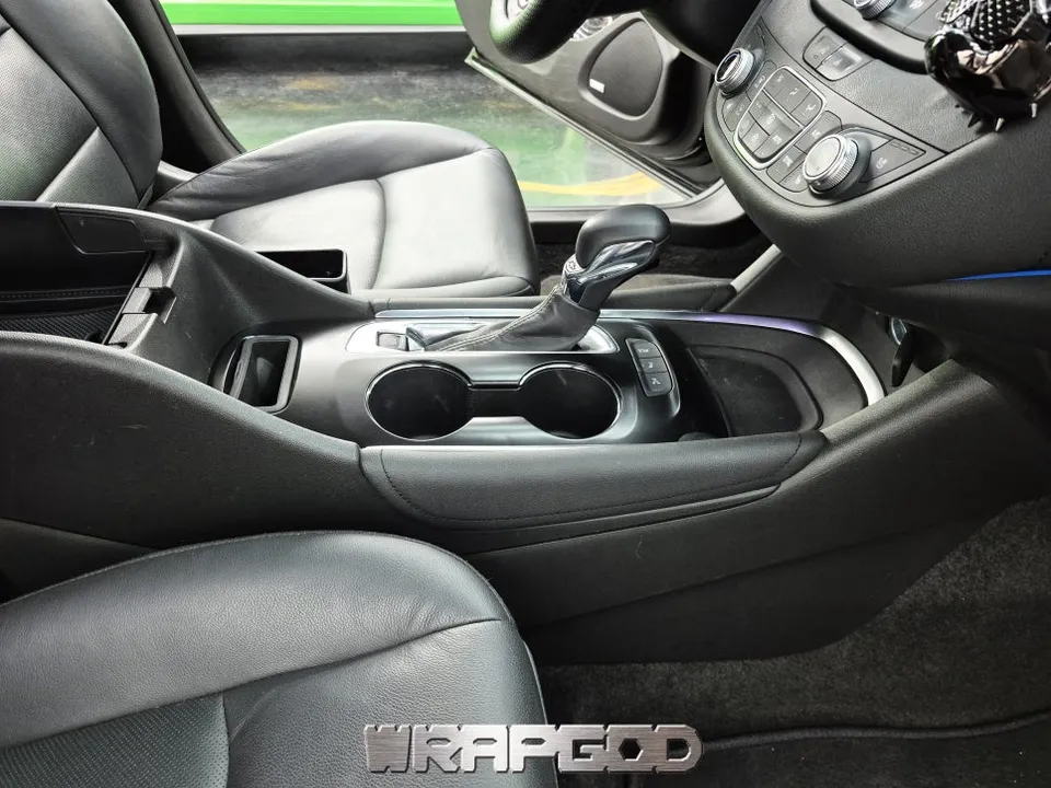 Chevrolet Malibu Vinyl Wrap Review — Satin Black Interior Transfo