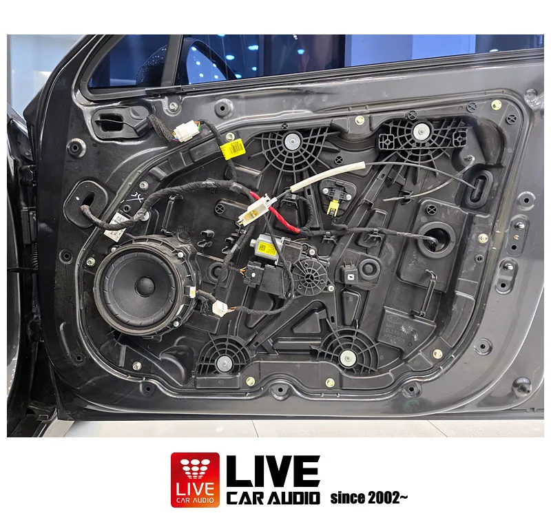 Kia K5 DL3のカーオーディオ施工事例 施工写真 3-1