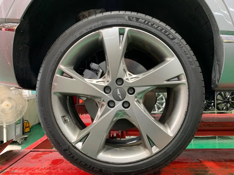 Genesis GV80 wheel repair - Genesis GV80 Wheel Repair & Painting Review photo 4