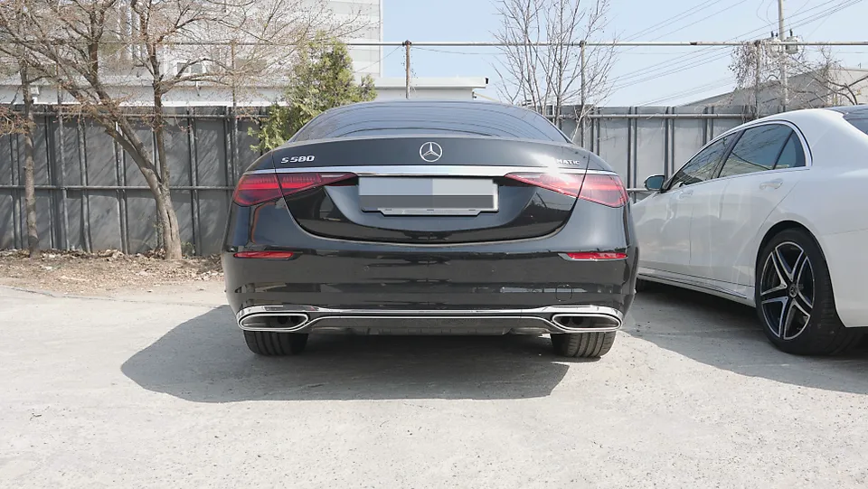Mercedes-Benz S-Class W223 body kit installation result