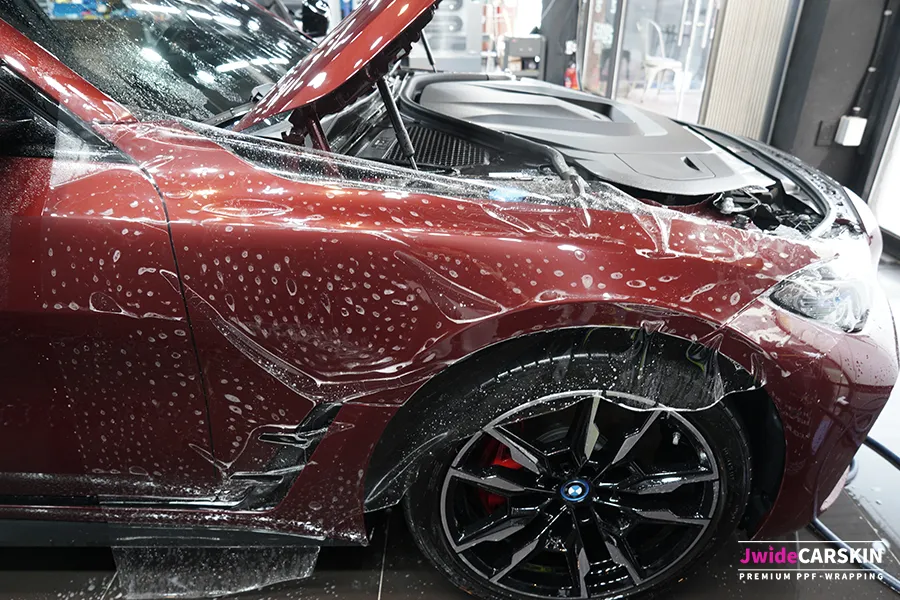 BMW i4のPPF施工事例|費用目安と仕上がり 施工写真 6