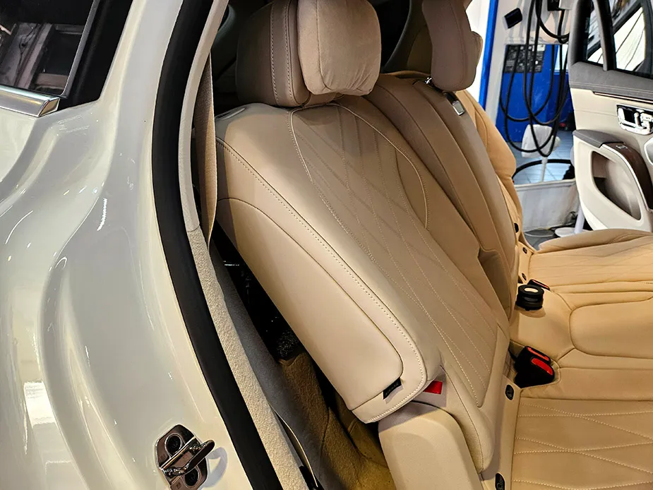 Mercedes-Benz EQS seat ventilation - Mercedes-Benz EQS Seat Climate Upgrade Review photo 3