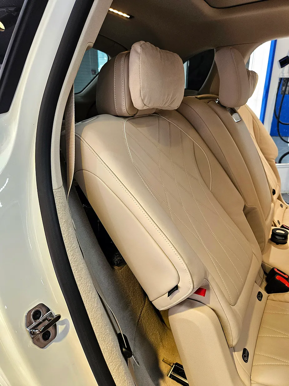 Mercedes-Benz EQS seat ventilation - Mercedes-Benz EQS Seat Climate Upgrade Review photo 4