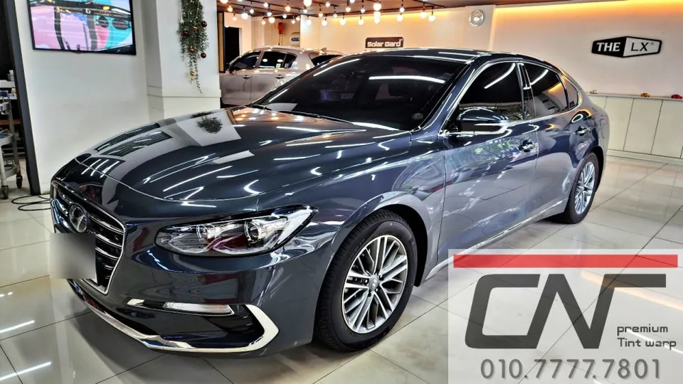 Hyundai Grandeur IGのカーフィルム施工事例｜費用目安・仕上がり 写真