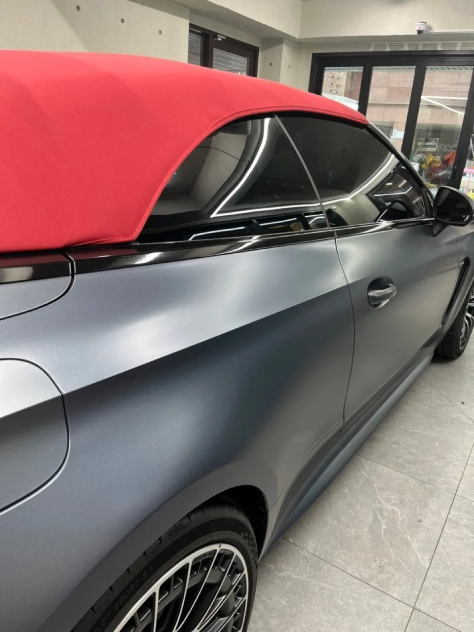 Mercedes-Benz CLE 53 AMG C236 vinyl wrap - Mercedes-Benz CLE 53 AMG Vinyl Wrap & Chrome Delete Review photo 4