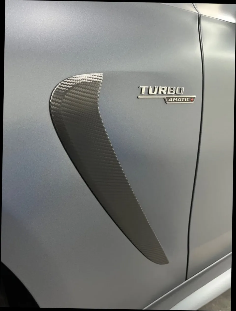 Mercedes-Benz CLE 53 AMG C236 vinyl wrap - Mercedes-Benz CLE 53 AMG Vinyl Wrap & Chrome Delete Review photo 6