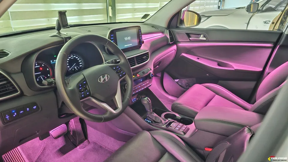 Hyundai Tucson TL ambient lighting - Hyundai Tucson TL Ambient Lighting Review - Premium Interior Illu photo 3