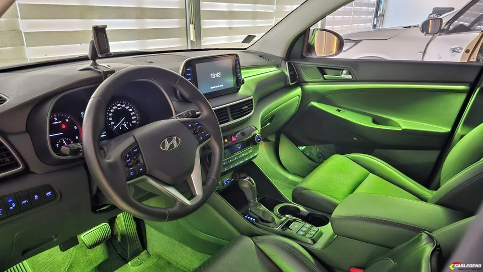 Hyundai Tucson TL ambient lighting - Hyundai Tucson TL Ambient Lighting Review - Premium Interior Illu photo 4
