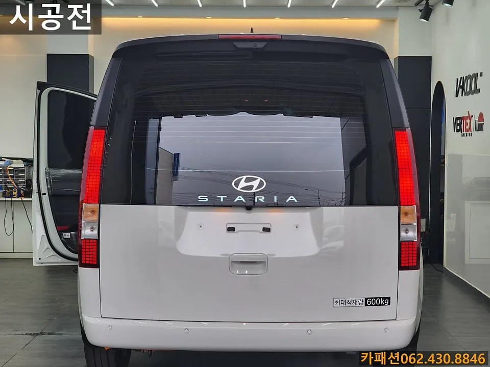 Hyundai Staria lighting upgrade installation result