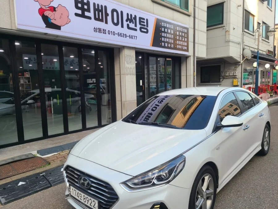 Hyundai Sonataのカーフィルム施工事例 写真