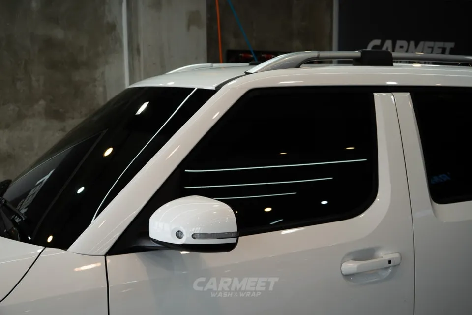 Hyundai Casperのカーラッピング事例|費用目安・仕上がり 施工写真 3-1