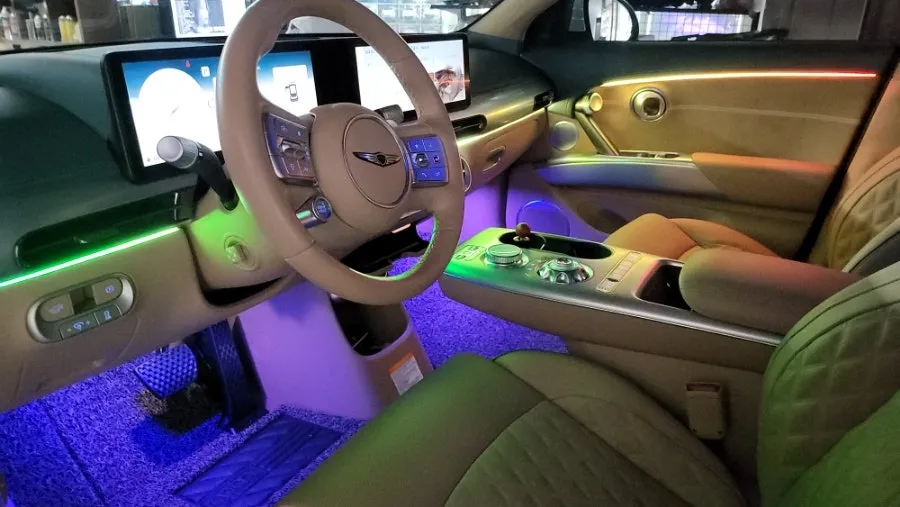 Genesis GV60 Ambient Lighting Review: Cost & Results After