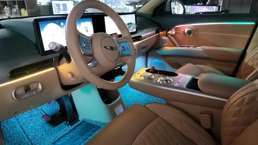 Genesis GV60 ambient lighting - Genesis GV60 Ambient Lighting Review: Cost & Results photo 5