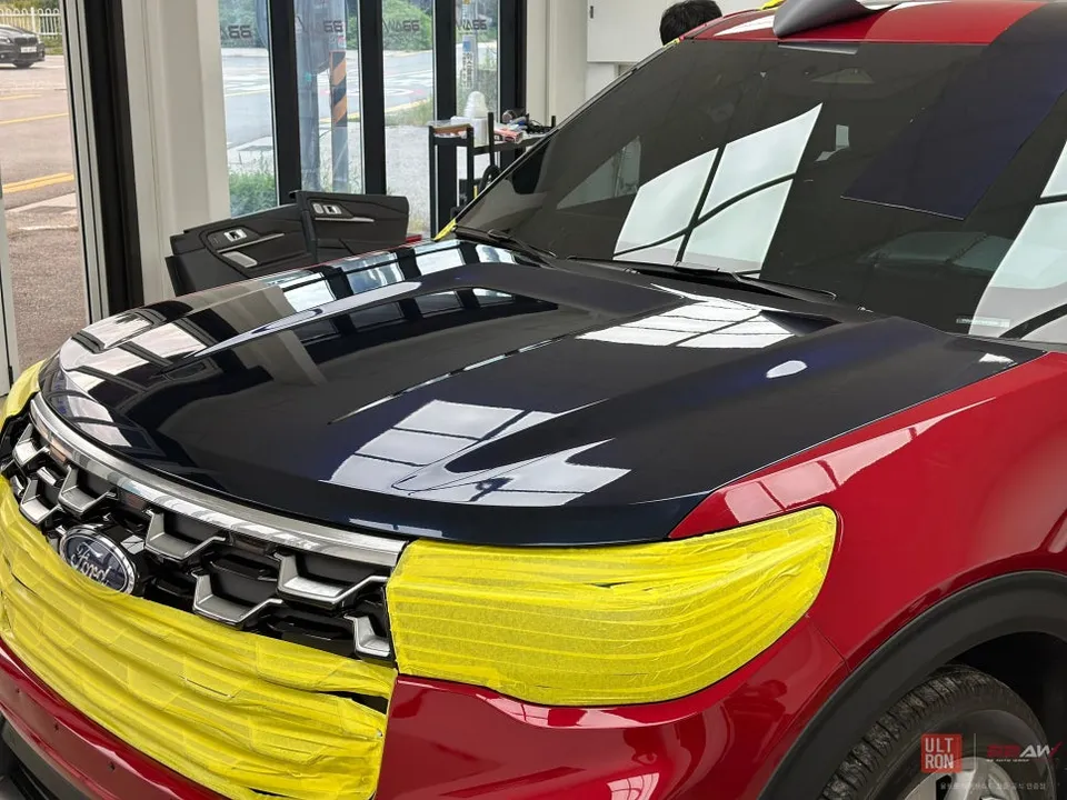 Ford ExplorerのPPF施工事例|費用目安と仕上がり 施工写真 2-3