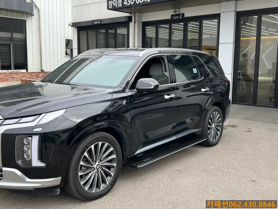 Hyundai Palisade LX2 body kit installation result
