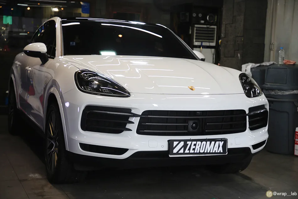 Porsche Cayenne Coupe PPF施工事例｜費用目安・仕上がり 施工写真 2