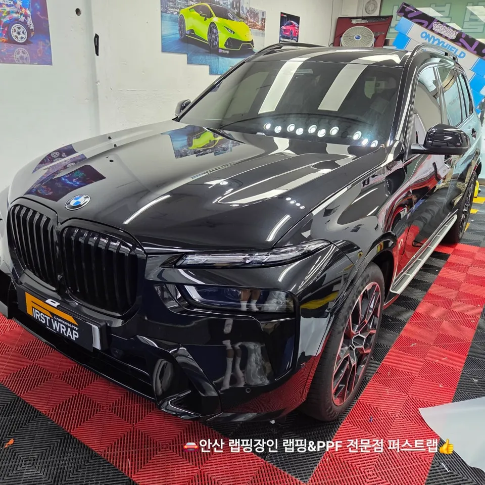 BMW X7 PPF施工事例｜韓国での実例と費用目安 施工写真 2-1