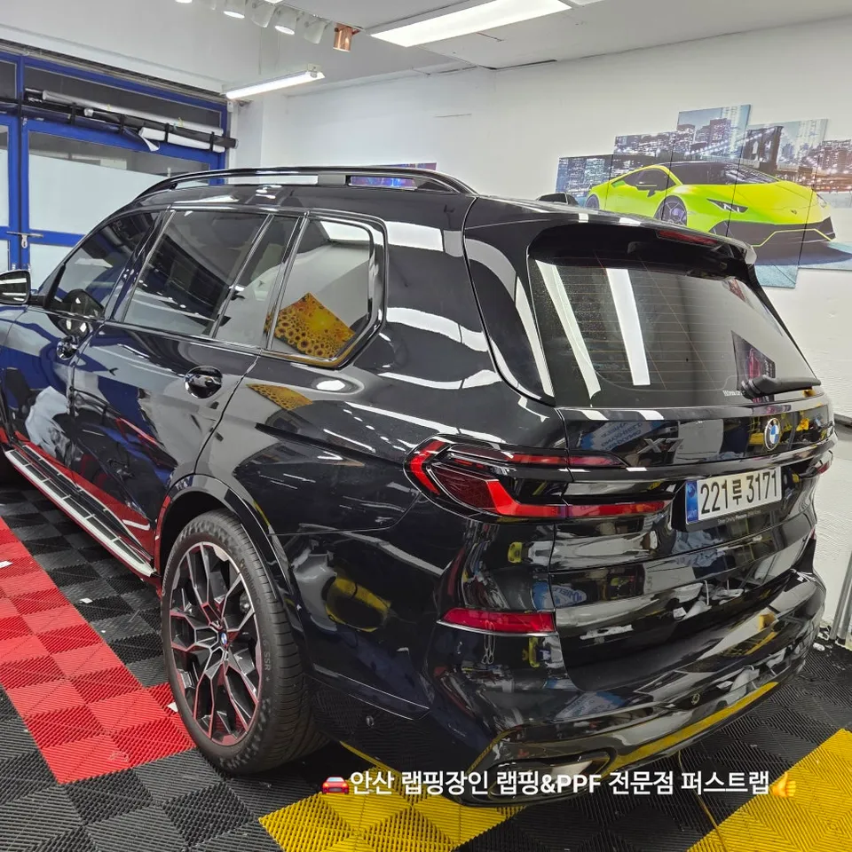BMW X7 PPF施工事例｜韓国での実例と費用目安 施工写真 3-1