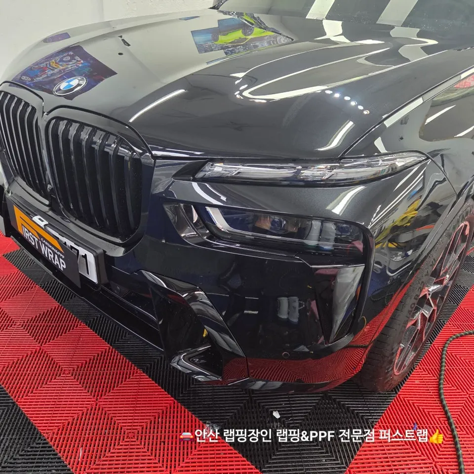BMW X7 PPF施工事例｜韓国での実例と費用目安 施工写真 1-2