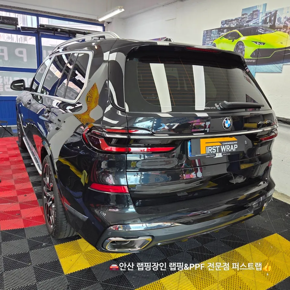 BMW X7 PPF施工事例｜韓国での実例と費用目安 施工写真 2-2