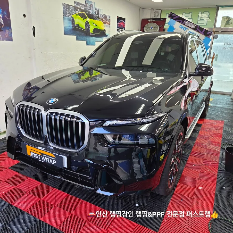 BMW X7 PPF施工事例｜韓国での実例と費用目安 施工写真 3-2