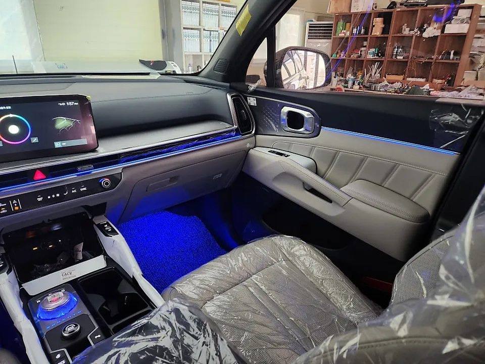 Kia Sorento MQ4 ambient lighting - Kia Sorento MQ4 Ambient Lighting Review: Cost & Results photo 3