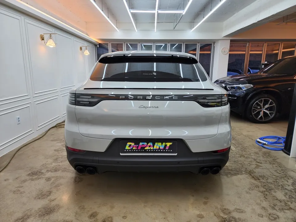 Porsche Cayenne E3 PPF施工事例｜費用目安・仕上がり 施工写真 1-2