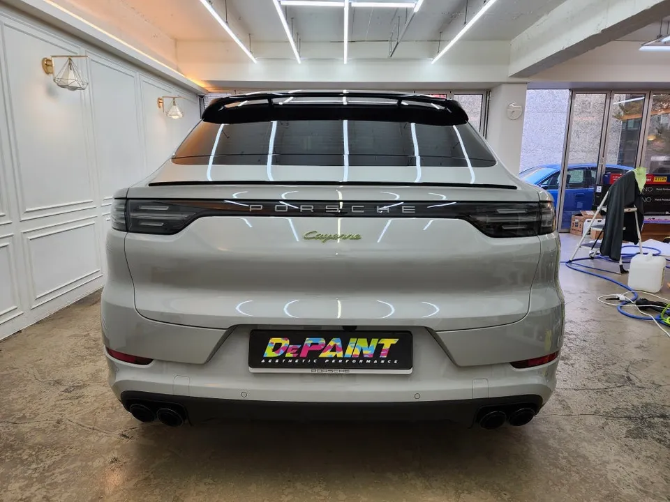 Porsche Cayenne E3 PPF施工事例｜費用目安・仕上がり 施工写真 2-2