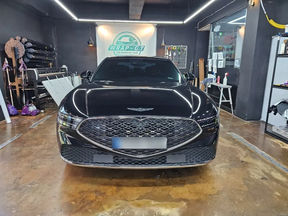 Genesis G90 PPF施工事例｜費用目安と仕上がり 施工写真 2-1