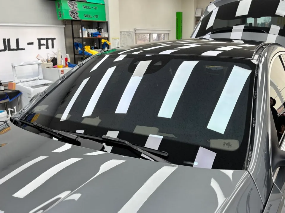 メルセデス・ベンツ GLE 450 PPF施工事例|費用目安・仕上がり 施工写真 2-1