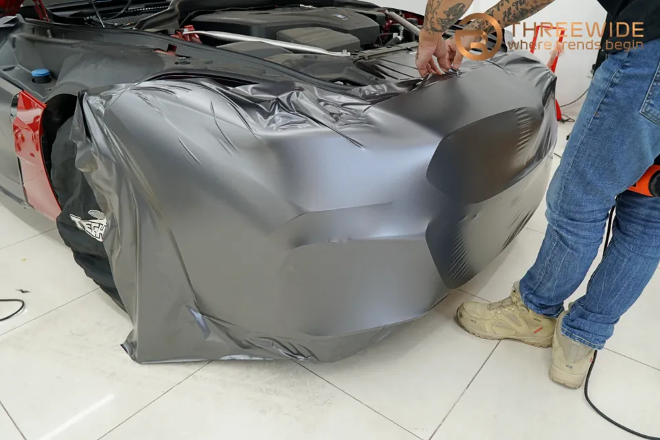 BMW Z4のカーラッピング事例 施工写真 5