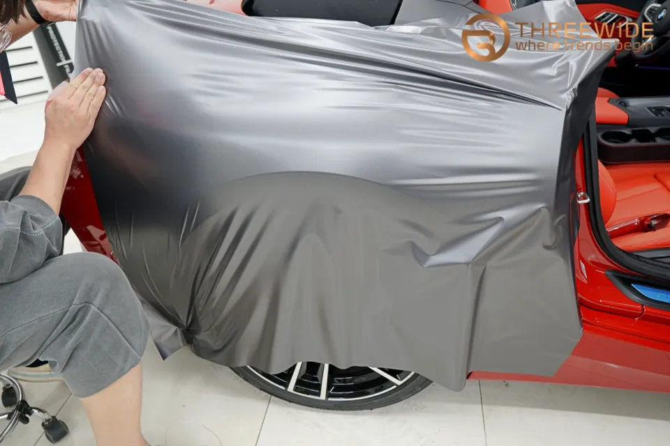 BMW Z4のカーラッピング事例 施工写真 6