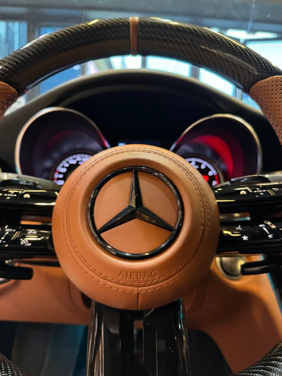 Mercedes-Benz C-Class W205 steering wheel - Mercedes-Benz W205 Steering Wheel Customization Review photo 5