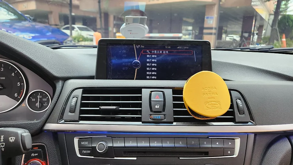 BMW 3 Series F30 ambient lighting installation result
