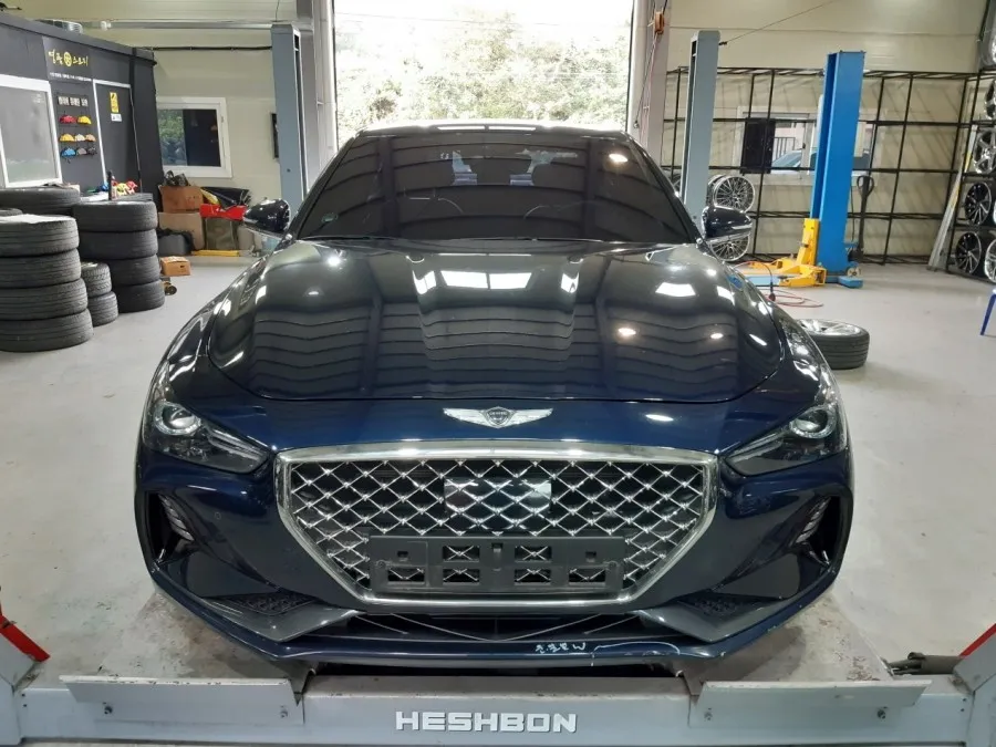 Hyundai G70 Wheel Repair Review — Perfect Gunmetal Finish photo 1