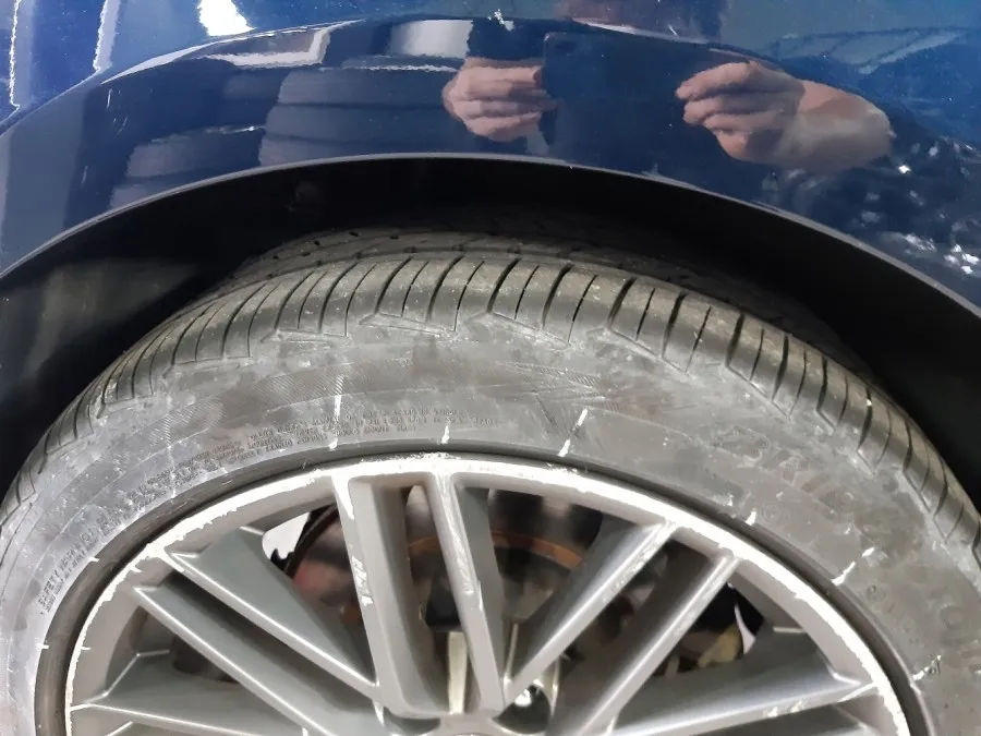 Hyundai G70 wheel repair - Hyundai G70 Wheel Repair Review — Perfect Gunmetal Finish photo 3