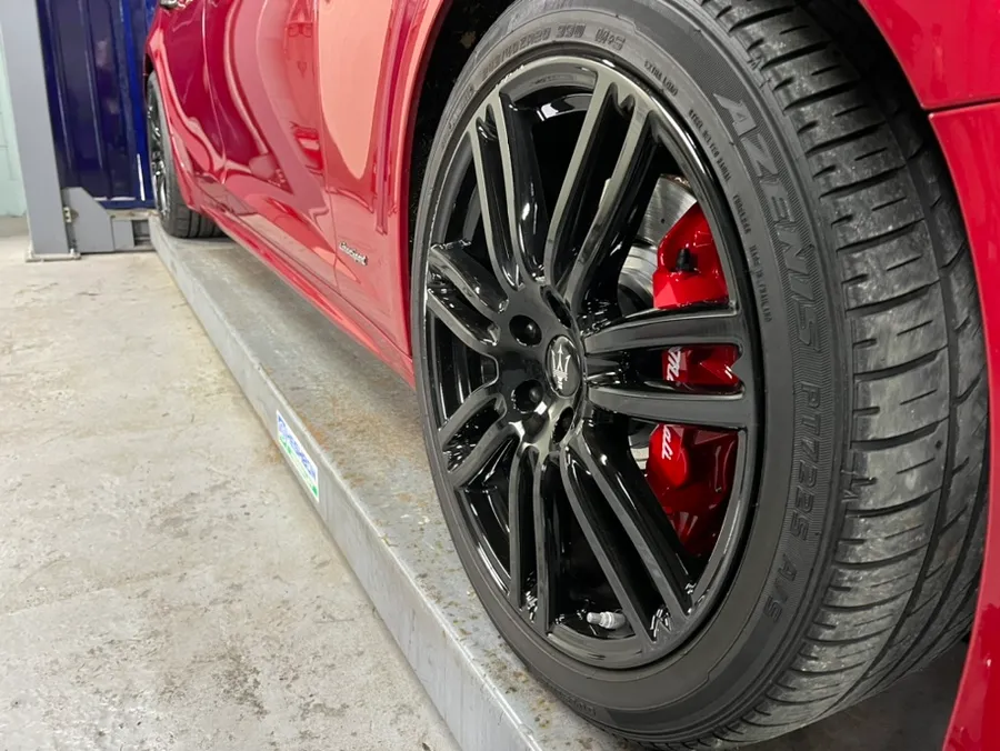 Maserati Ghibli wheel repair - Maserati Ghibli Wheel Repair & Painting Review photo 6