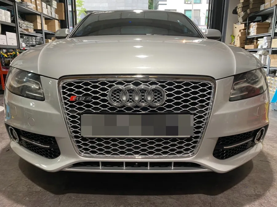 Audi A4 B8 body kit - Audi A4 B8 RS Grille Upgrade Review photo 6