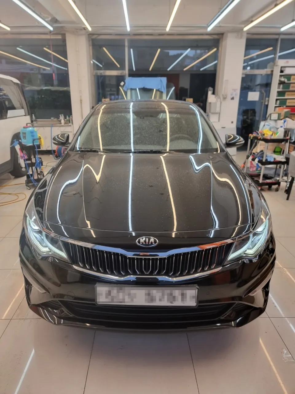 Kia K5 Window Tinting Re-application Review photo 2