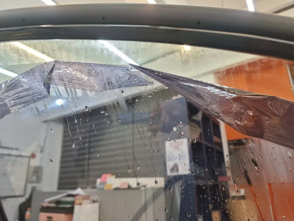 Kia K5 window tinting - Kia K5 Window Tinting Re-application Review photo 3