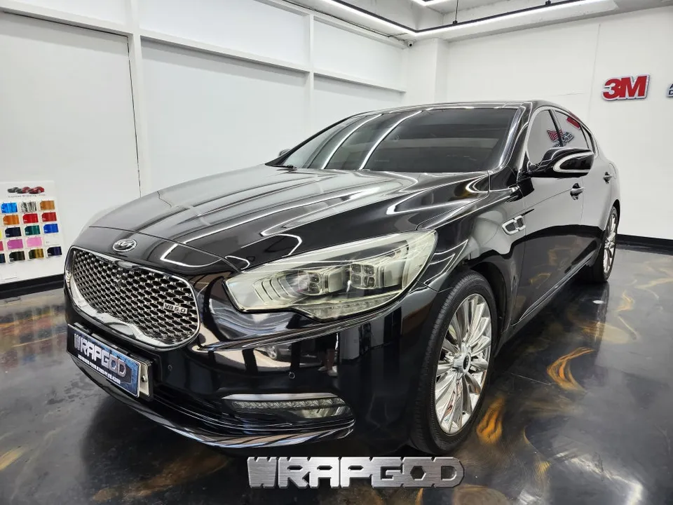 Kia K900のプロテクションフィルム施工事例｜費用目安・仕上がり 写真