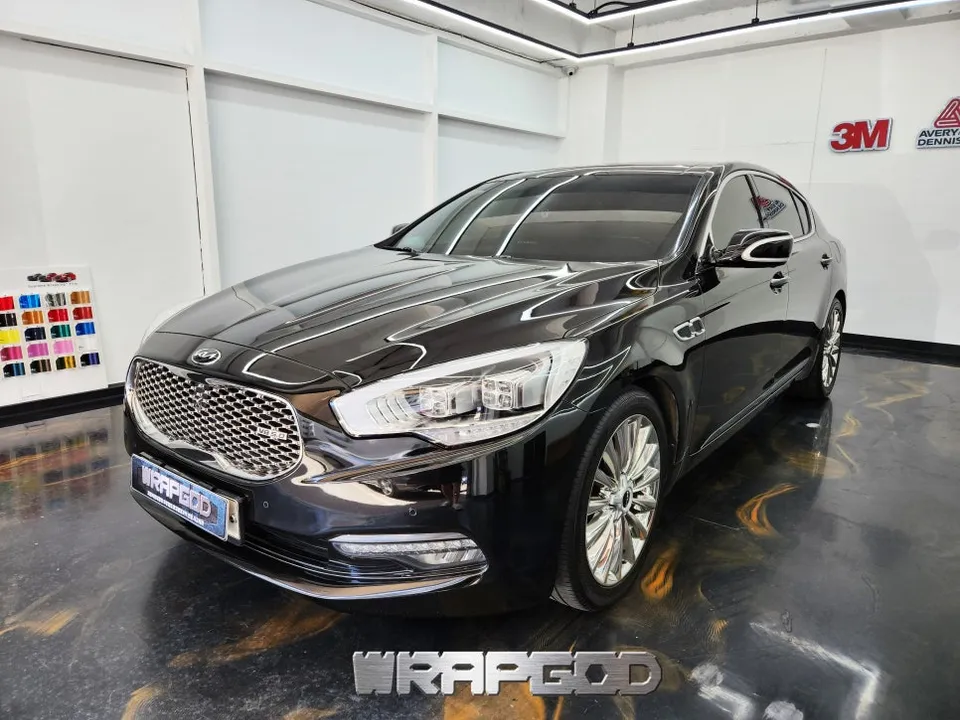 Kia K900のプロテクションフィルム施工事例|費用目安・仕上がり 施工写真 2-1