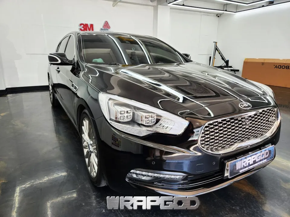 Kia K900のプロテクションフィルム施工事例|費用目安・仕上がり 施工写真 3-1