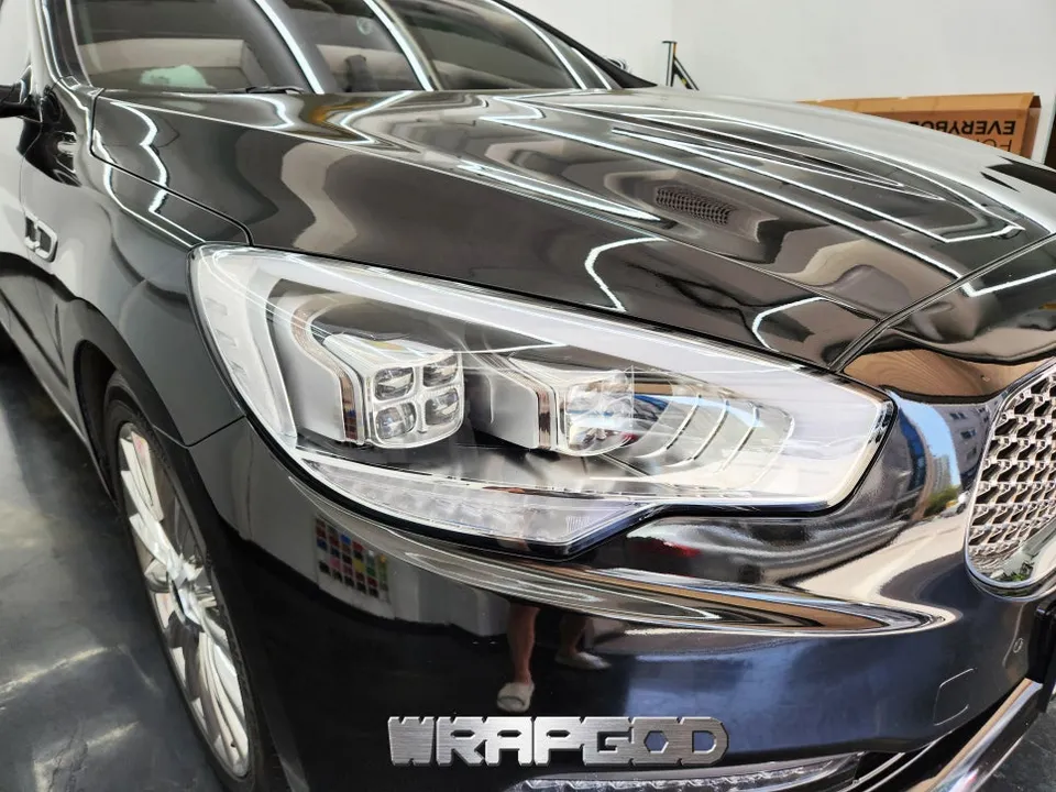 Kia K900のプロテクションフィルム施工事例|費用目安・仕上がり 施工写真 1-2