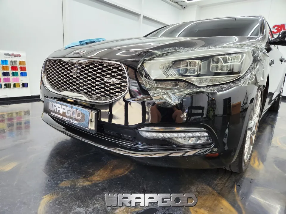 Kia K900のプロテクションフィルム施工事例|費用目安・仕上がり 施工写真 3-2