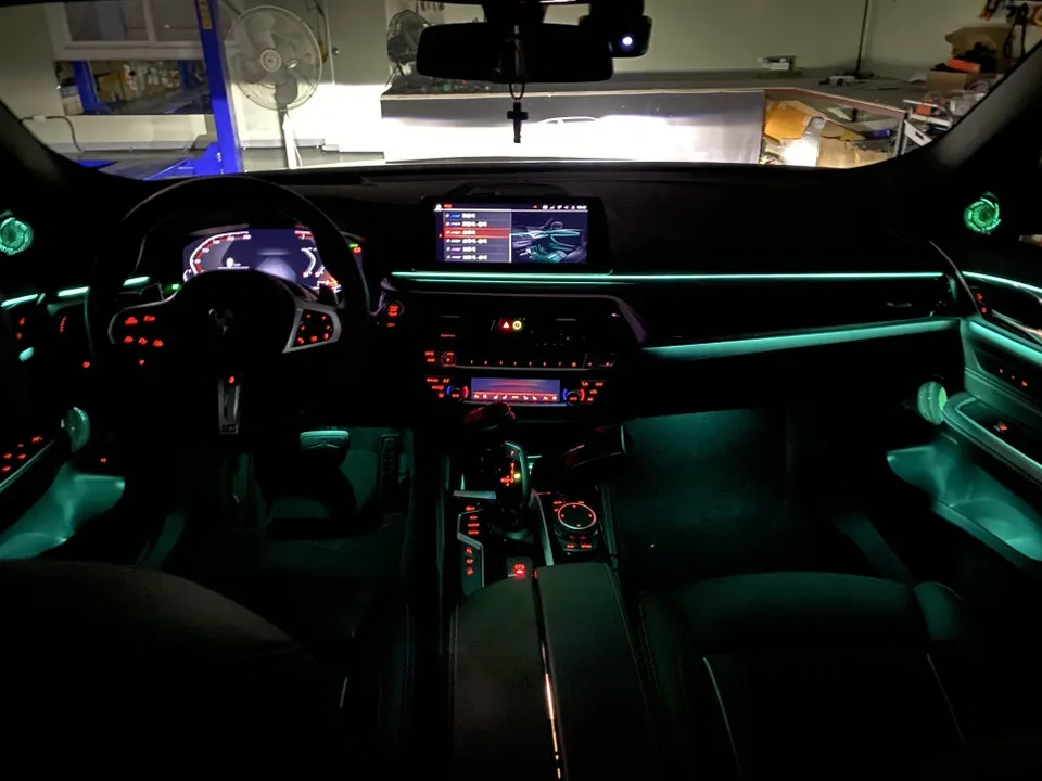 BMW 6GT G32 ambient lighting - BMW 6GT Ambient Lighting Review — Enhanced Interior Ambiance photo 4